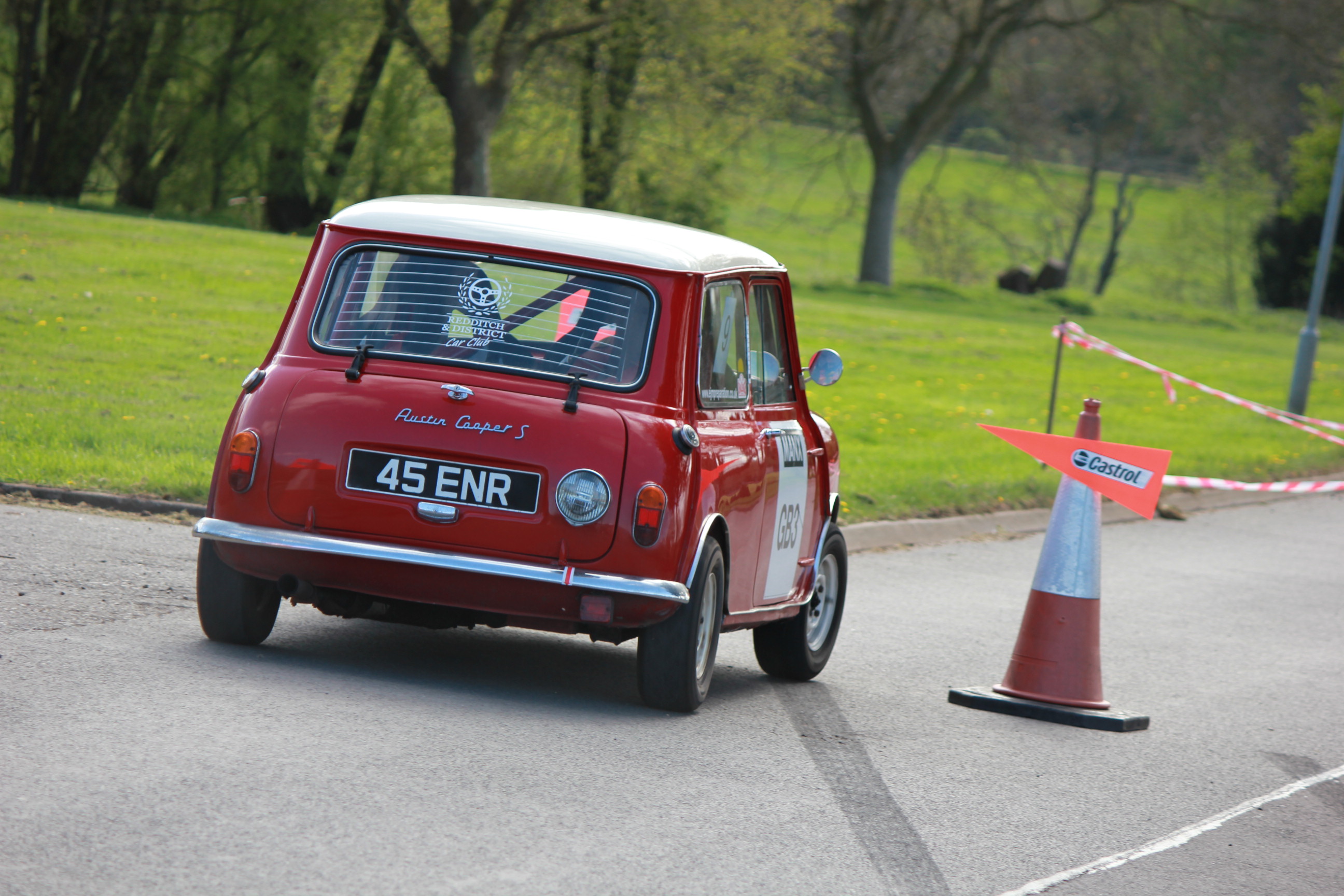 Redditch and District Car Club - Mini Cooper Rally Car